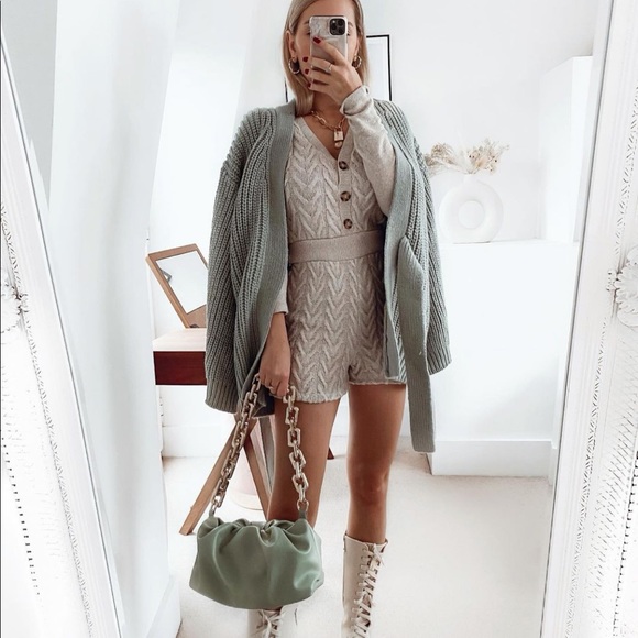 Zara Cable Knit Jumpsuit - Picture 2 of 16